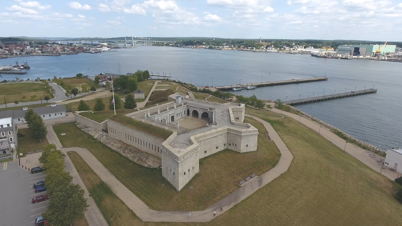 Fort Trumbull State Park in New London is the site of one of the Thames River Quest hikes on June 2. Photo: Thames River Heritage Park