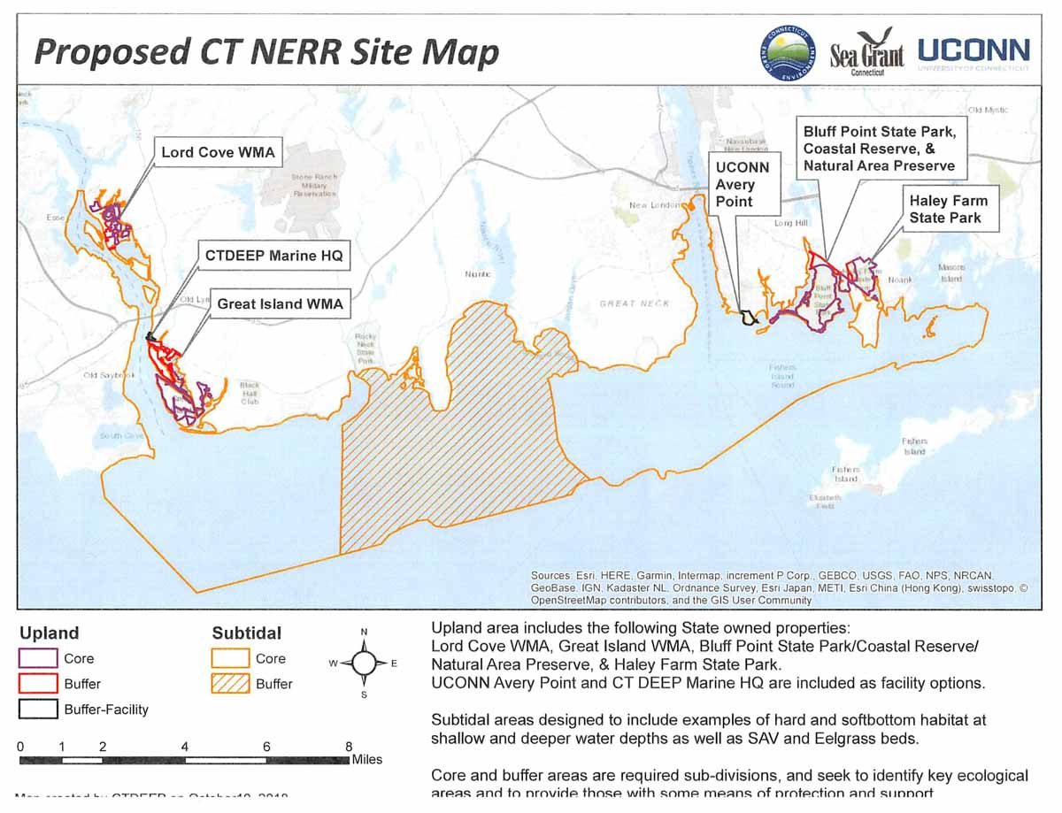 Proposed CT NERR Site Map