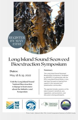 Flier for Long Island Sound Seaweed Bioextraction Symposium