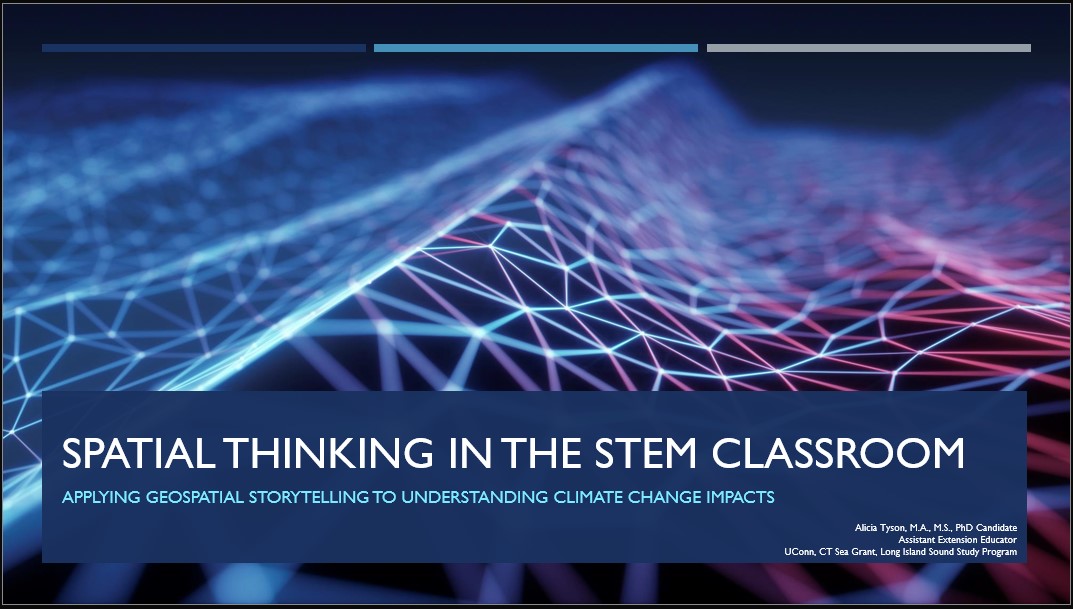 Graphic for "Spatial Thinking in the STEM Classroom" workshop