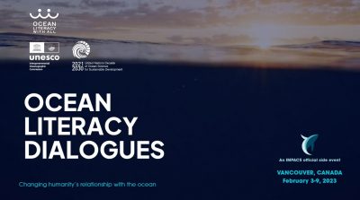 Screenshot from Ocean Literacy Dialogues website