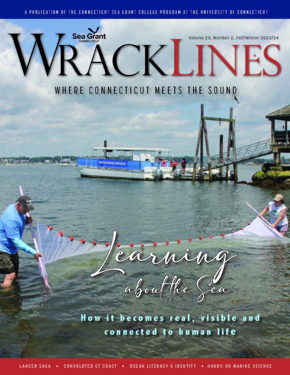 Cover of Fall-Winter 2023-2024 issue of Wrack Lines magazine